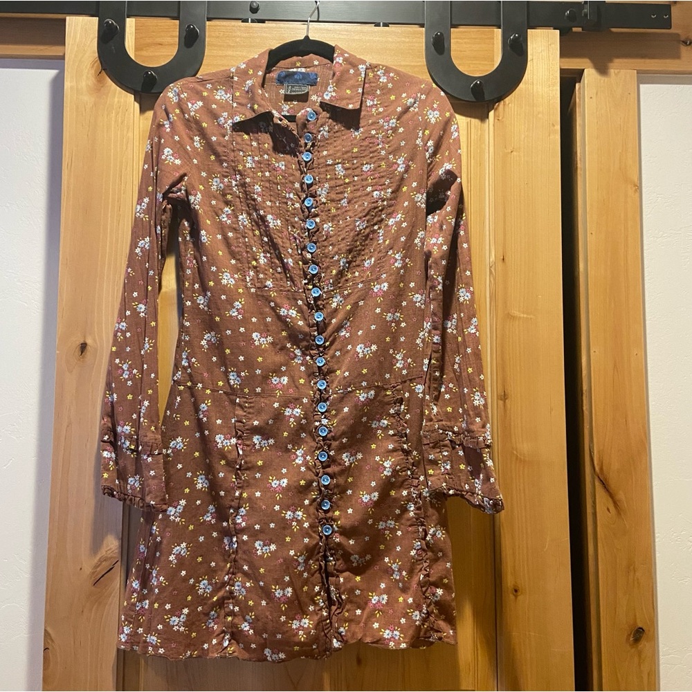 Free People 100% Cotton Tunic/Dress Size 2